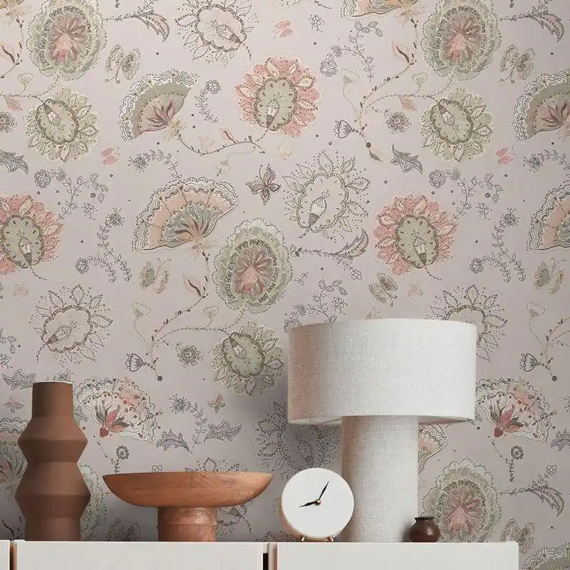 Nur Für Kurze Zeit Tapete Beige, Creme, Braun, Grau, Silber livingwalls Vliestapete (1042226)