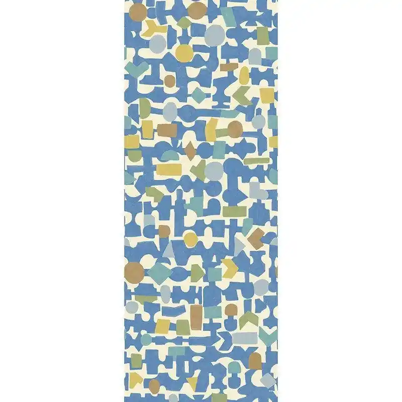 Digitaldruck-Tapete Blau, Grün BLOCKS (1042178) Geprüft