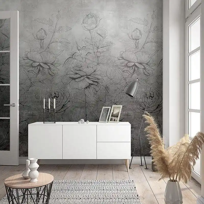 Digitaldruck-Tapete Grau, Silber Novamur (1041894) Must-Have
