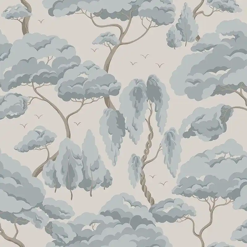 Wochenendangebot Tapete Beige, Creme, Blau Sandberg Vliestapete (1041354)