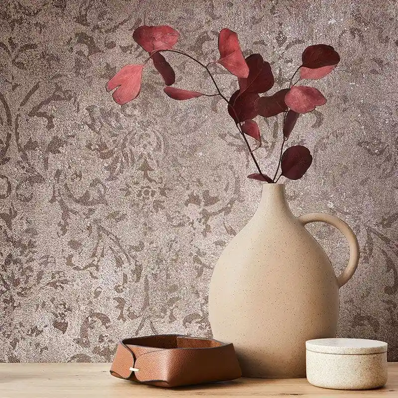 Angebot Tapete Braun, Rosa, Rose Marburg Vliestapete (1041194)