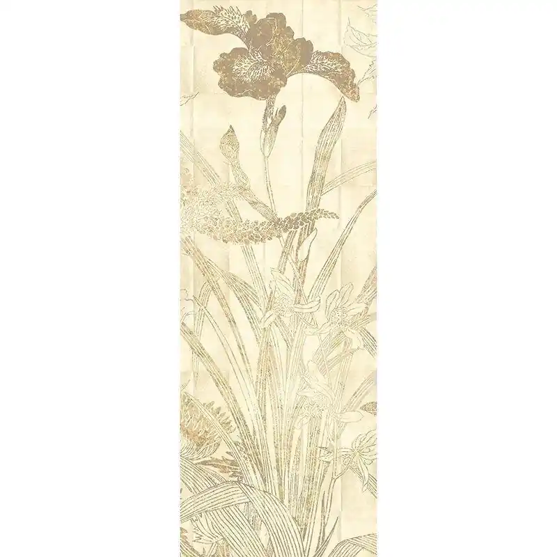 Digitaldruck-Tapete Beige, Creme, Braun Lei Gold MASUREEL (1041091) Sonderaktion