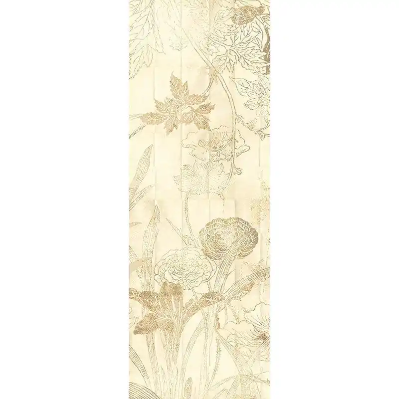 Digitaldruck-Tapete Beige, Creme, Braun Lei Gold MASUREEL (1041089) Nur Für Kurze Zeit