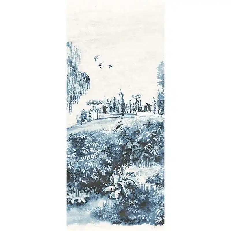 Ausverkauf Digitaldruck-Tapete Blau Landscape Delft MASUREEL (1041085)