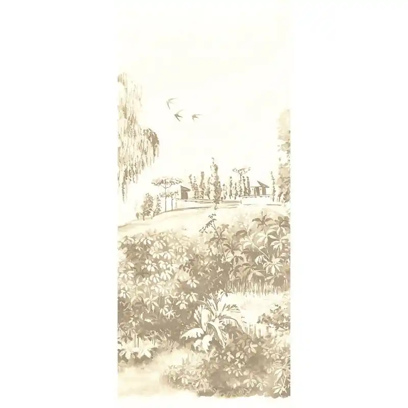 Digitaldruck-Tapete Beige, Creme, Braun Landscape Linen MASUREEL (1041082) Meistverkauft