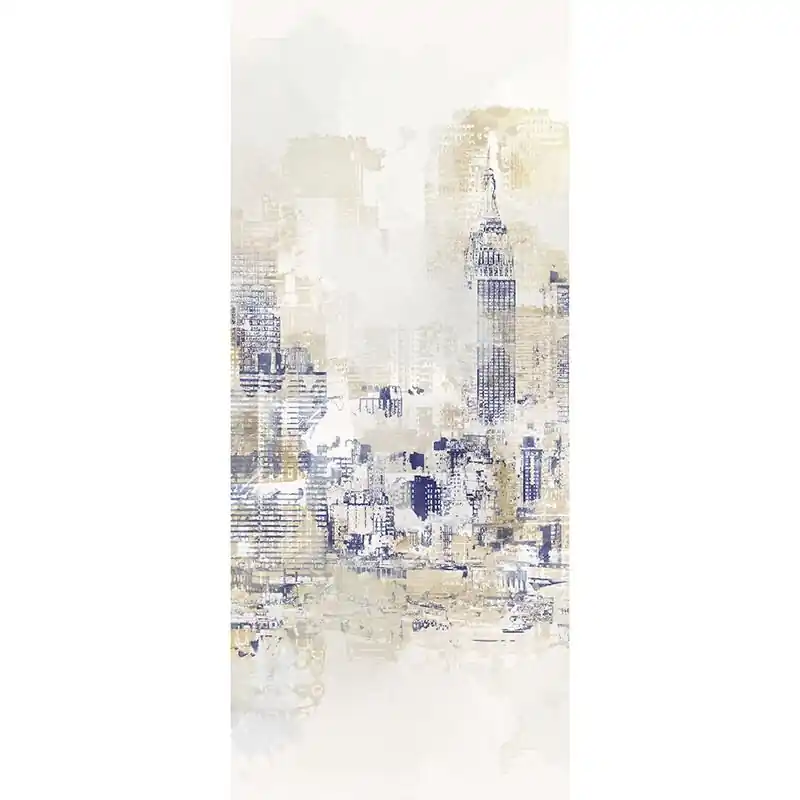 Digitaldruck-Tapete Beige, Creme, Lila, Flieder Citysight Dawn MASUREEL (1041051) Schnäppchen