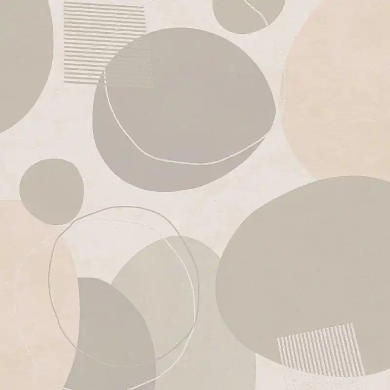 Tapete Beige, Creme, Grau, Silber AS-Creation Vliestapete (1039385) Zertifiziert