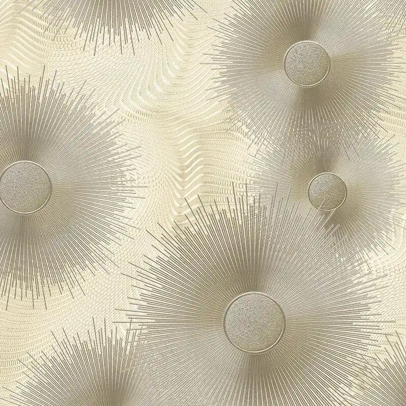 Geprüft Tapete Beige, Creme, Gold, Kupfer ELLE DECORATION Vliestapete (1039025)