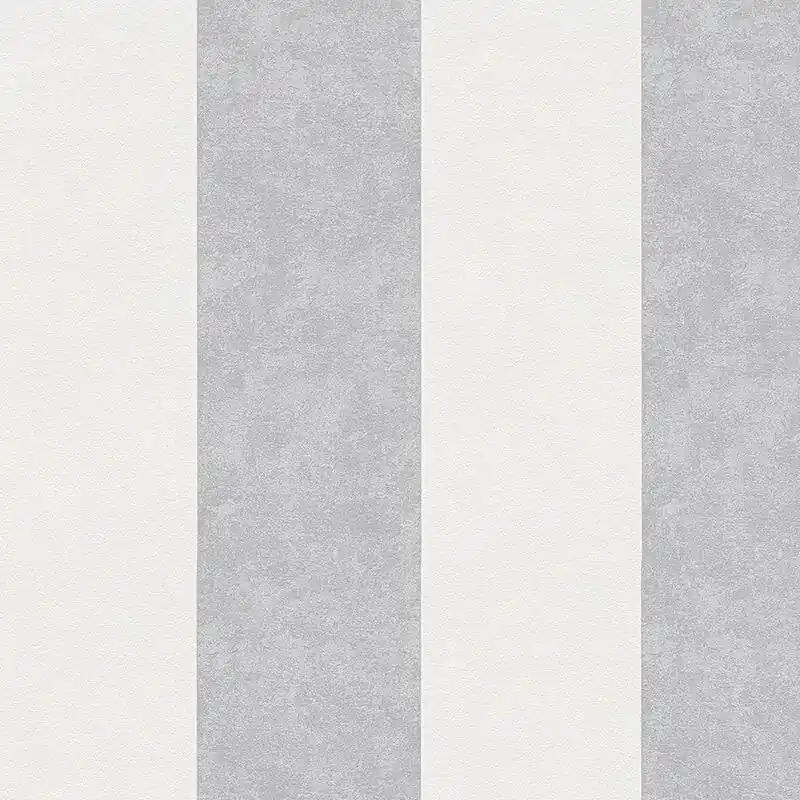 Geprüft Tapete Weiß, Grau, Silber innova Vliestapete (1019197)