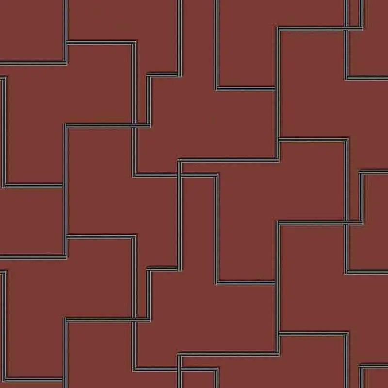 Geprüft Tapete Grau, Silber, Orange, Terrakotta, Rot MASUREEL Vliestapete (1037863)