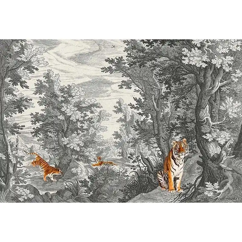 Begrenztes Angebot Digitaldruck-Tapete fancy forest 2 livingwalls (1036908)