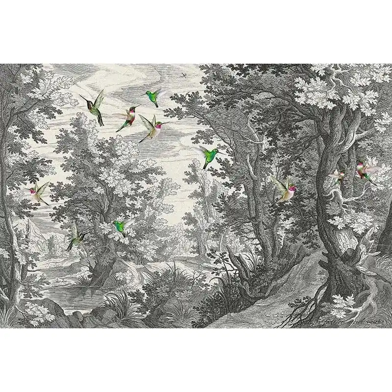 Preiswert Digitaldruck-Tapete fancy forest 1 livingwalls (1036907)