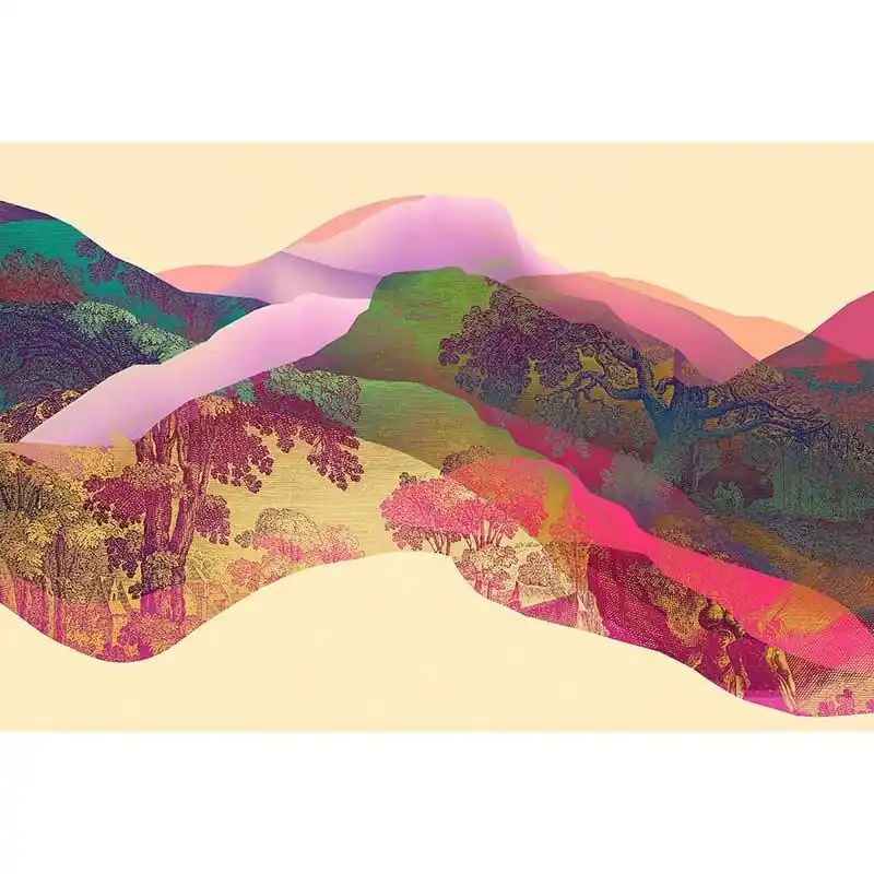 Digitaldruck-Tapete magic mountain 2 livingwalls (1036888) Nur Für Kurze Zeit