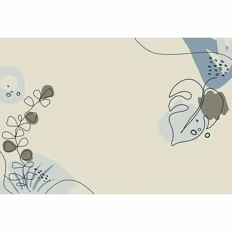Digitaldruck-Tapete Drawn Leaves 3 livingwalls (1036439) Preisreduziert