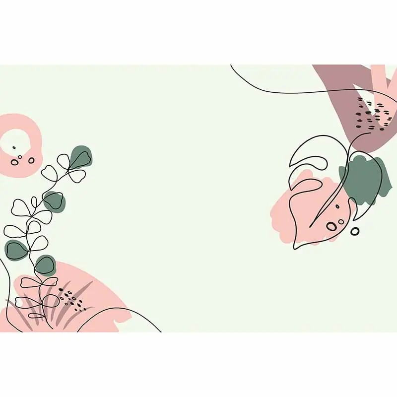 Digitaldruck-Tapete Drawn Leaves 1 livingwalls (1036437) Geprüft