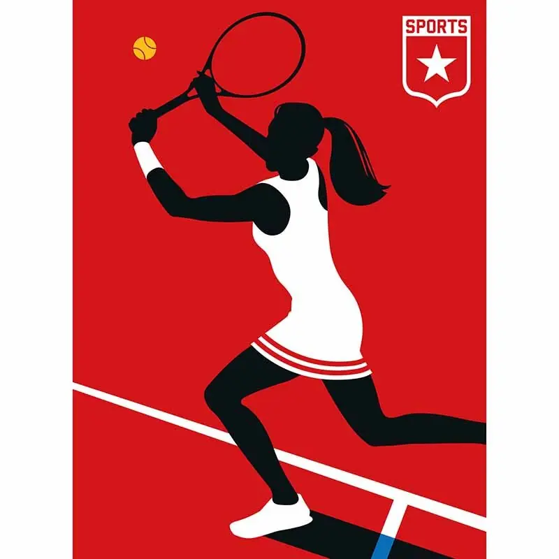 Digitaldruck-Tapete Tennisplayer livingwalls (1036424) Schneller Versand