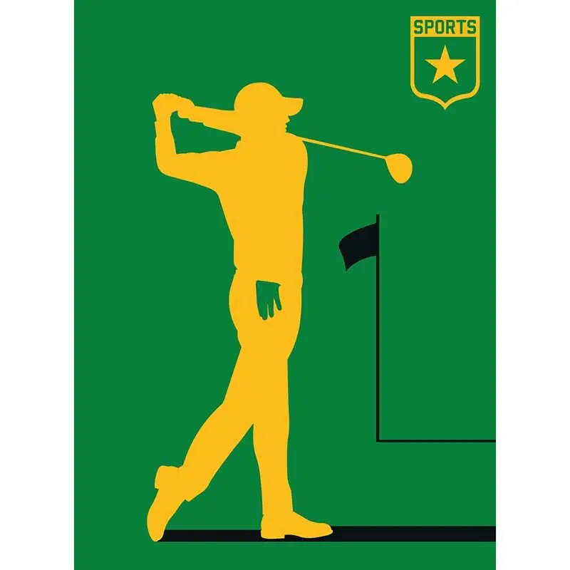 Garantierte Lieferung Digitaldruck-Tapete Golfplayer livingwalls (1036421)