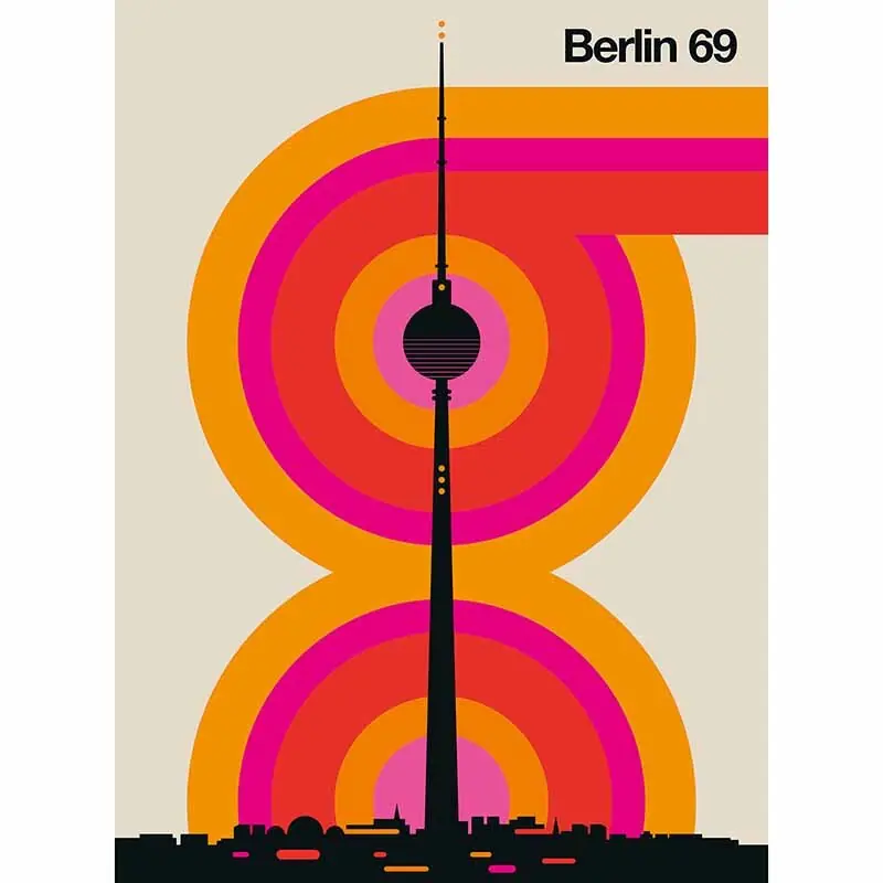 Beliebt Digitaldruck-Tapete Berlin 69 livingwalls (1036406)