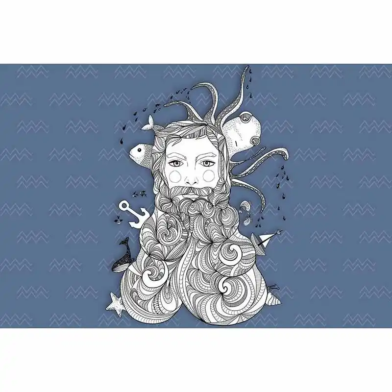 Sichere Zahlung Digitaldruck-Tapete Aquarius 2 livingwalls (1036400)