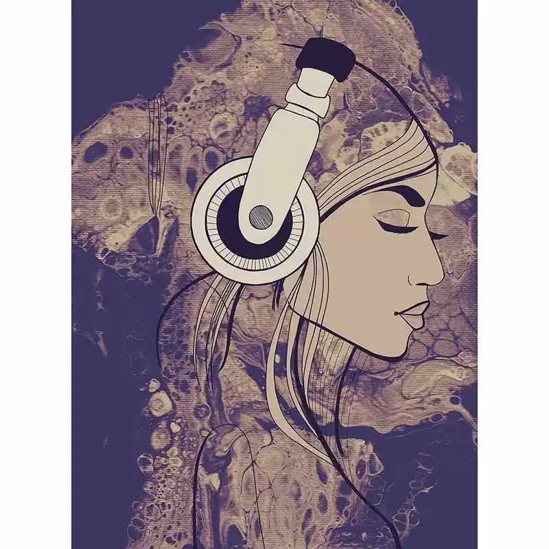 Digitaldruck-Tapete Acryl Lady 1 livingwalls (1036387) Direktkauf