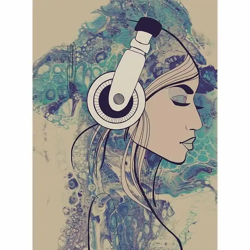 Heißes Angebot Digitaldruck-Tapete Acryl Lady 2 livingwalls (1036388)