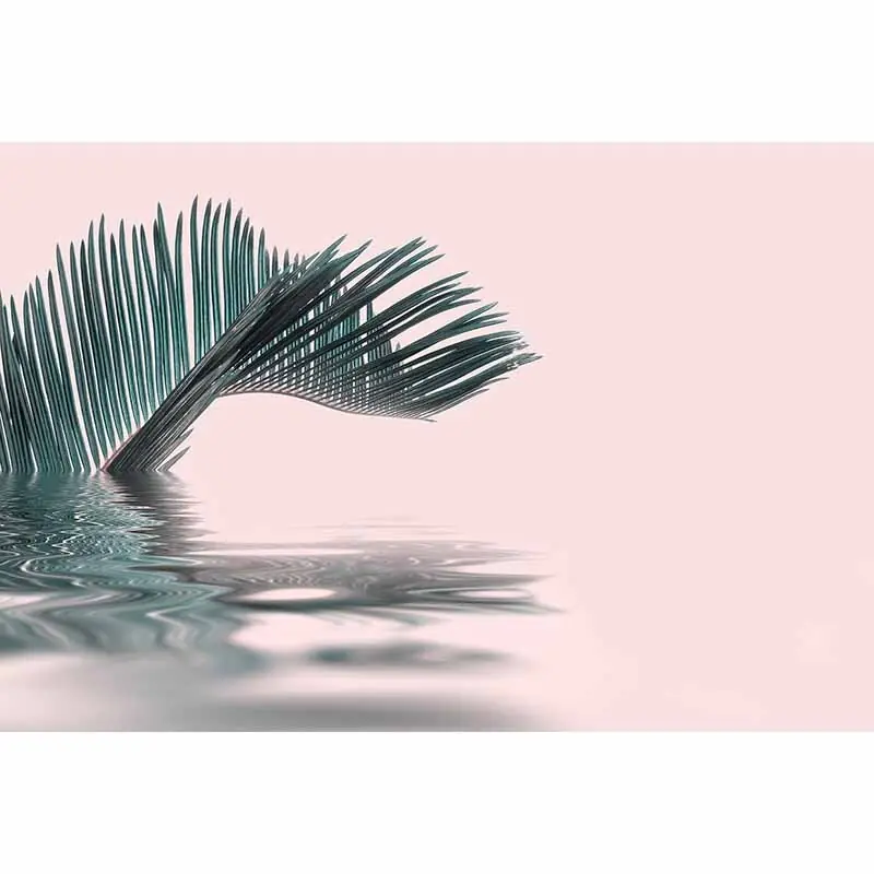 Digitaldruck-Tapete Palm Leaf Water livingwalls (1036328) Sonderaktion
