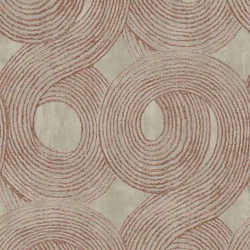 Neue Kollektion Tapete Beige, Creme, Orange, Terrakotta MASUREEL Vliestapete (1035604)