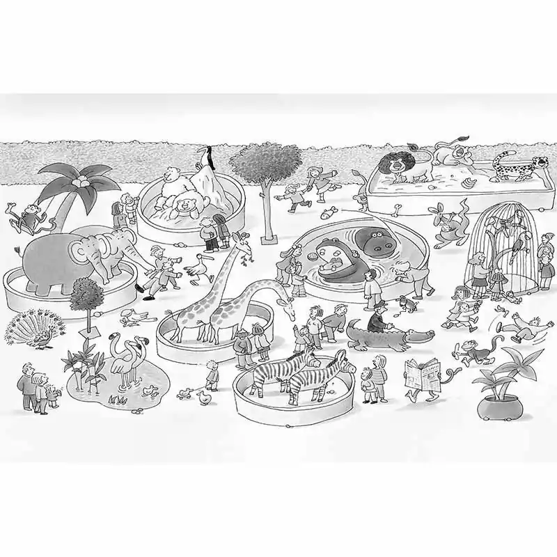 Neuheit Digitaldruck-Tapete Zoob&w livingwalls (1034271)