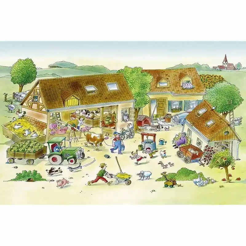 Digitaldruck-Tapete Farm livingwalls (1034275) Heißes Angebot