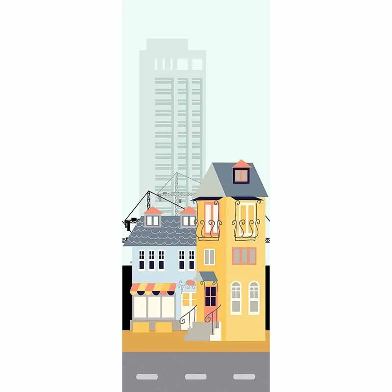 Digitaldruck-Tapete CityHaus2 livingwalls (1034258) Rabatt