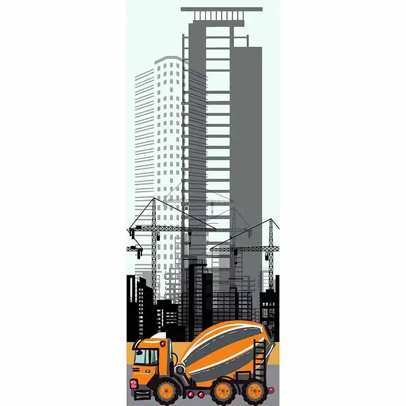 Nur Heute Digitaldruck-Tapete CityBetonmisch livingwalls (1034257)
