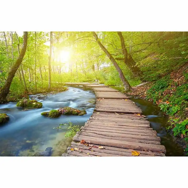 Digitaldruck-Tapete Boardwalk livingwalls (1034320) Versand Am Gleichen Tag