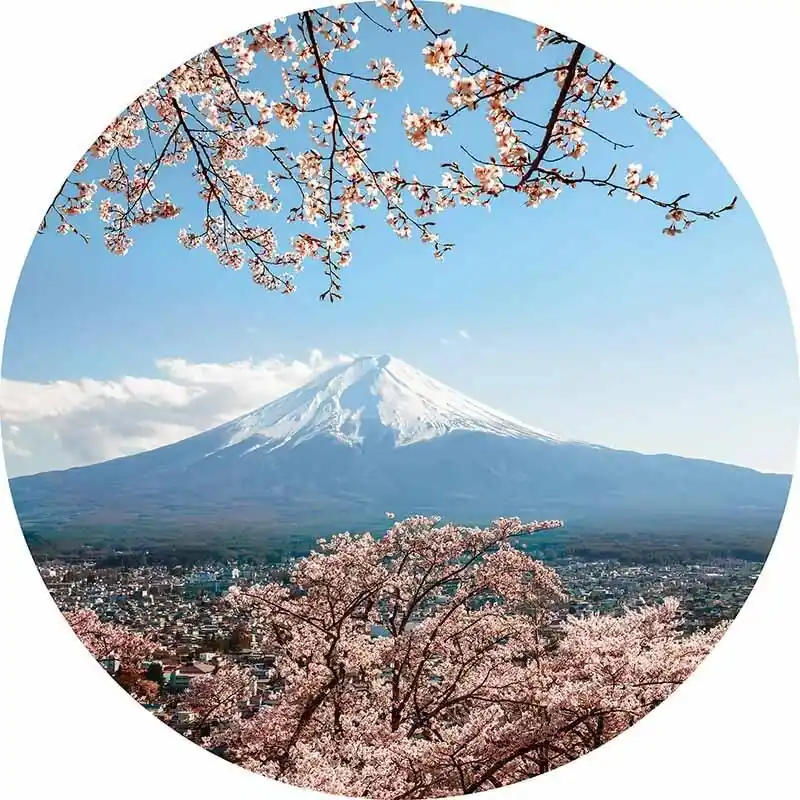 Digitaldruck-Tapete Mount Fuji in Japan livingwalls (1034161) Neue Ware