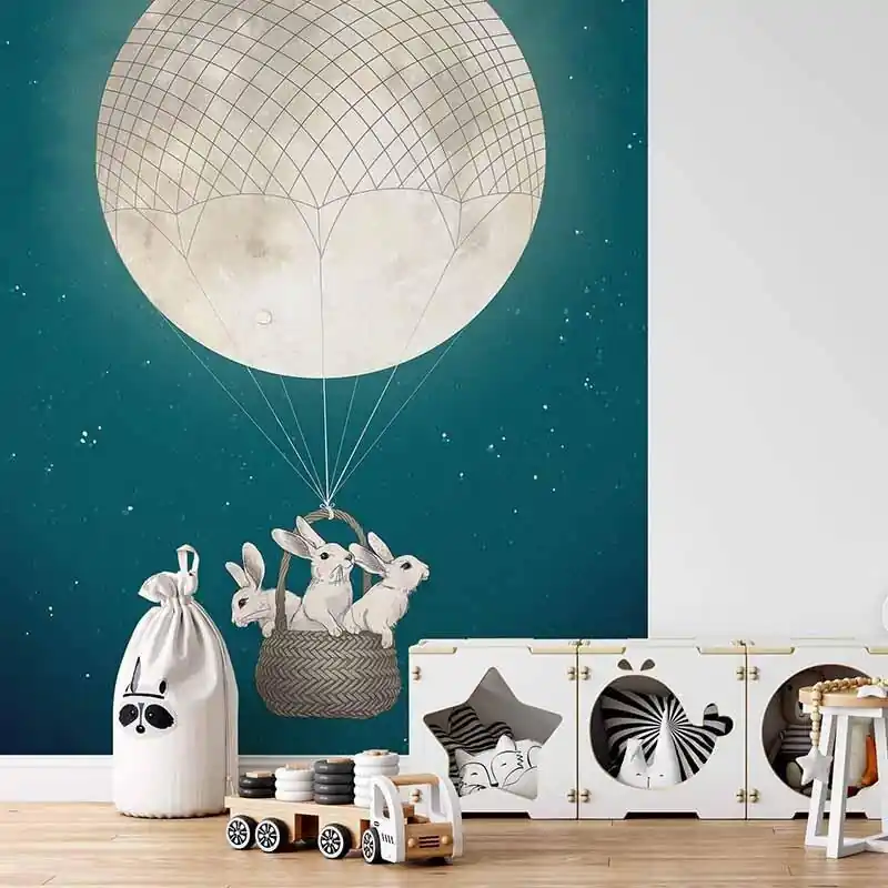 Bestseller Digitaldruck-Tapete Moonbunnies livingwalls (1034121)