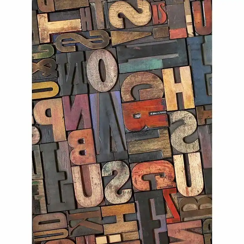 Bestpreis Digitaldruck-Tapete Vintage Letters livingwalls (1034055)