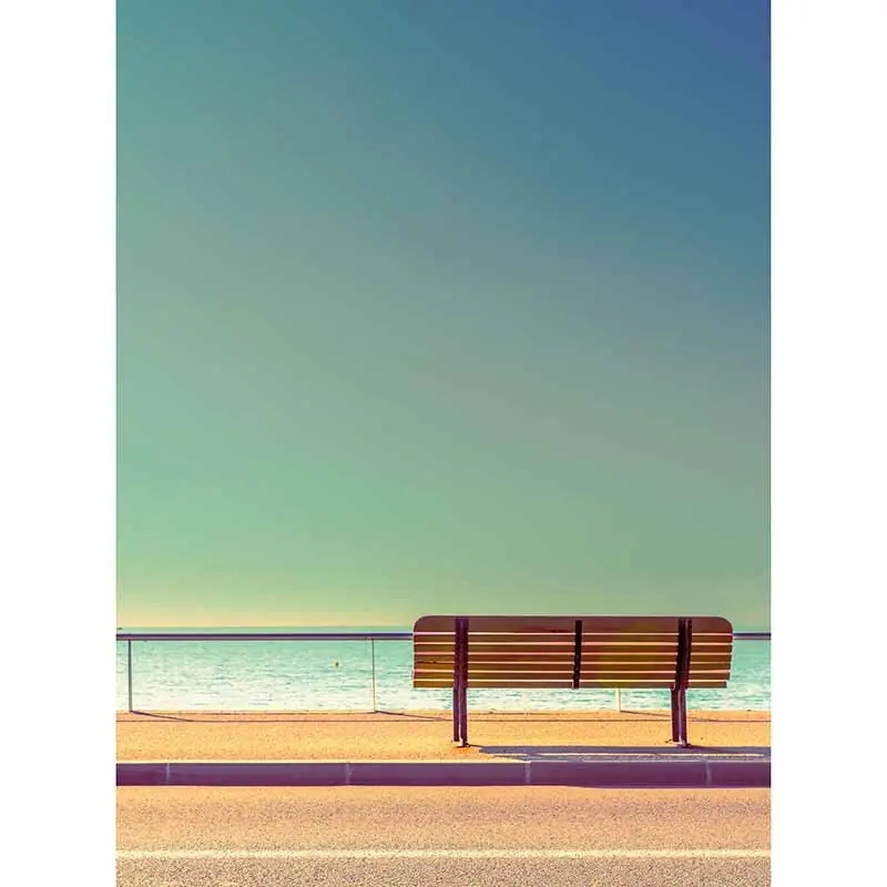 Digitaldruck-Tapete Bench And Sea livingwalls (1034050) Online Kaufen