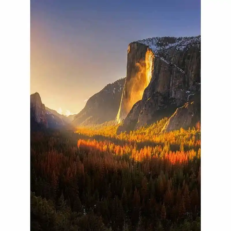 Knallerangebot Digitaldruck-Tapete Yosemite National Park Usa livingwalls (1034032)