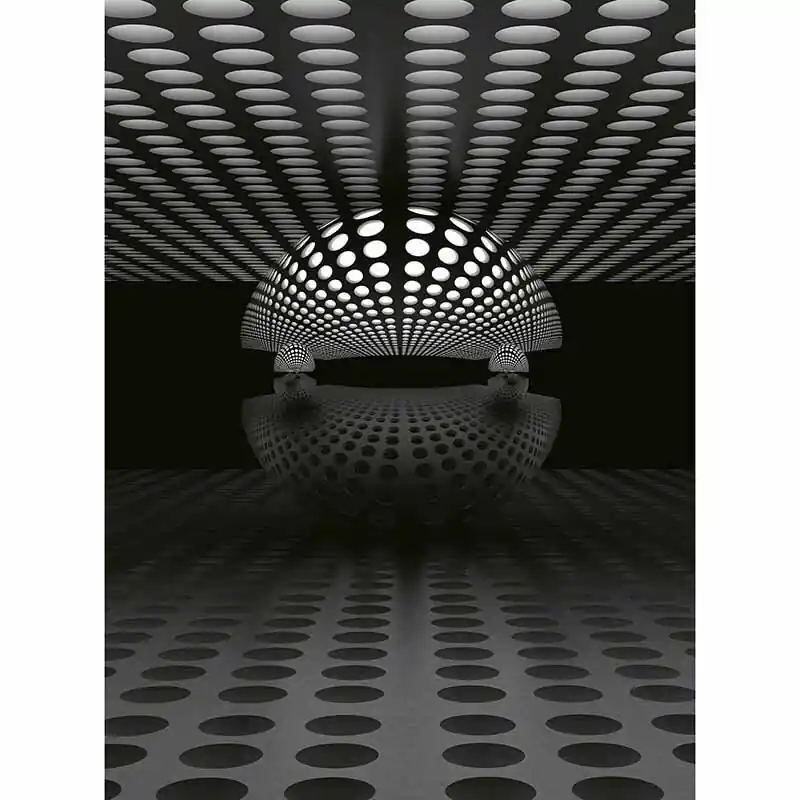 Digitaldruck-Tapete 3D Sphere Silver livingwalls (1034027) Top-Seller