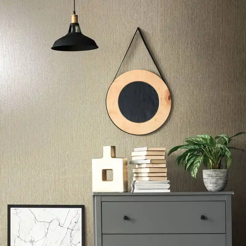 Tapete Beige, Creme, Grau, Silber Novamur Vliestapete (1031266) Ausverkauf