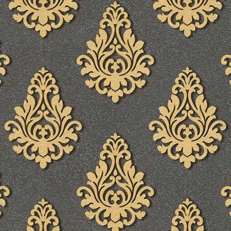 Aktuell Tapete Schwarz, Anthrazit, Gold, Kupfer Architects Paper Vliestapete (1024149)