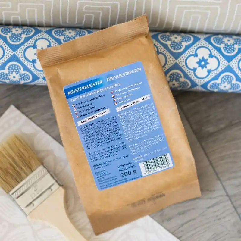 1 x Meisterkleister Instant Rollkleister für Vliestapeten (200 g für 30 m²) Must-Have
