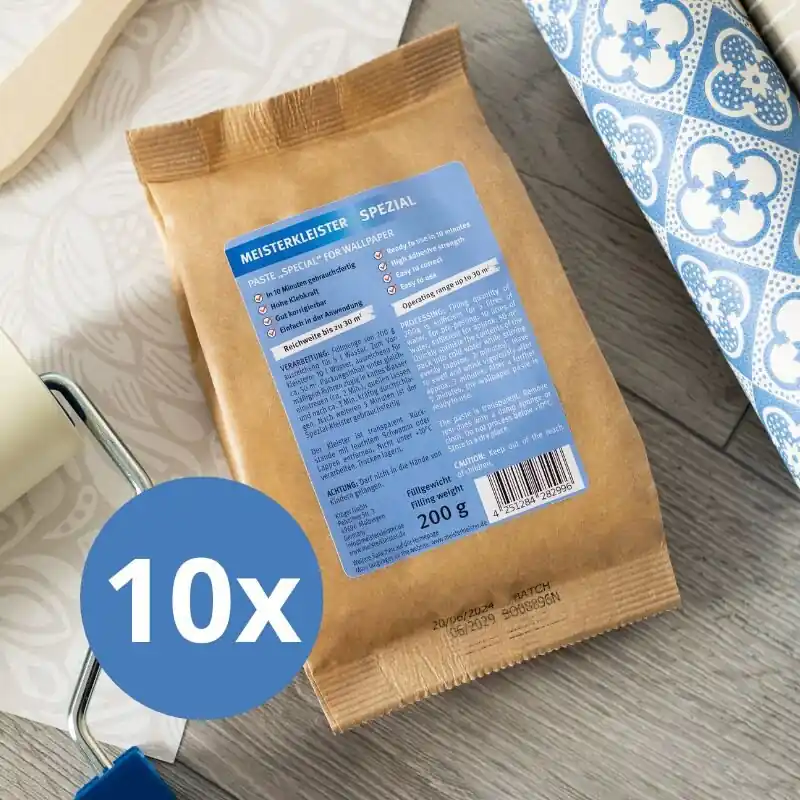 10 x Meisterkleister Spezial (2 kg für 300 m²) Rabatt