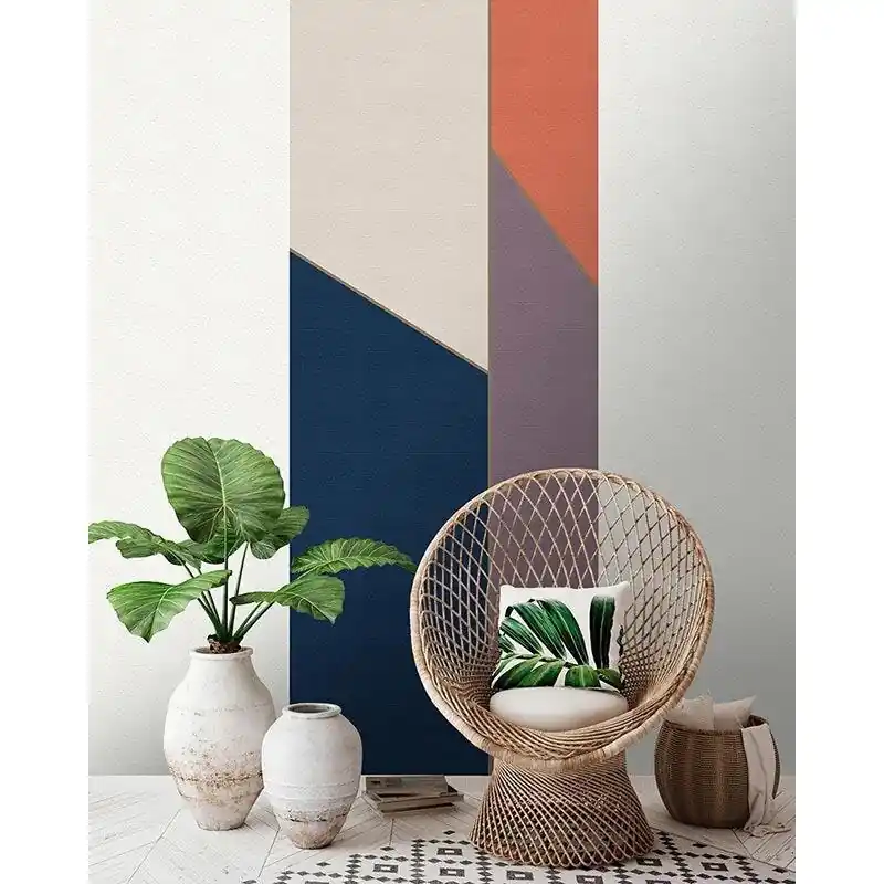 Must-Have Digitaldruck-Tapete Geometry panels 2 livingwalls (1026019)