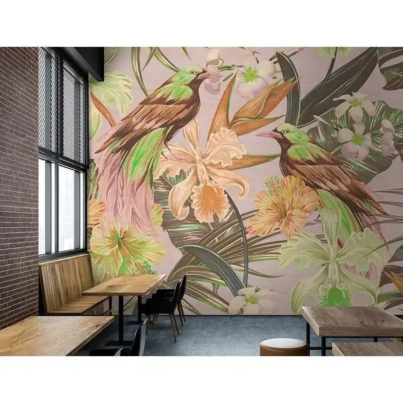 Digitaldruck-Tapete Exotic birds 2 livingwalls (1025997) Günstig