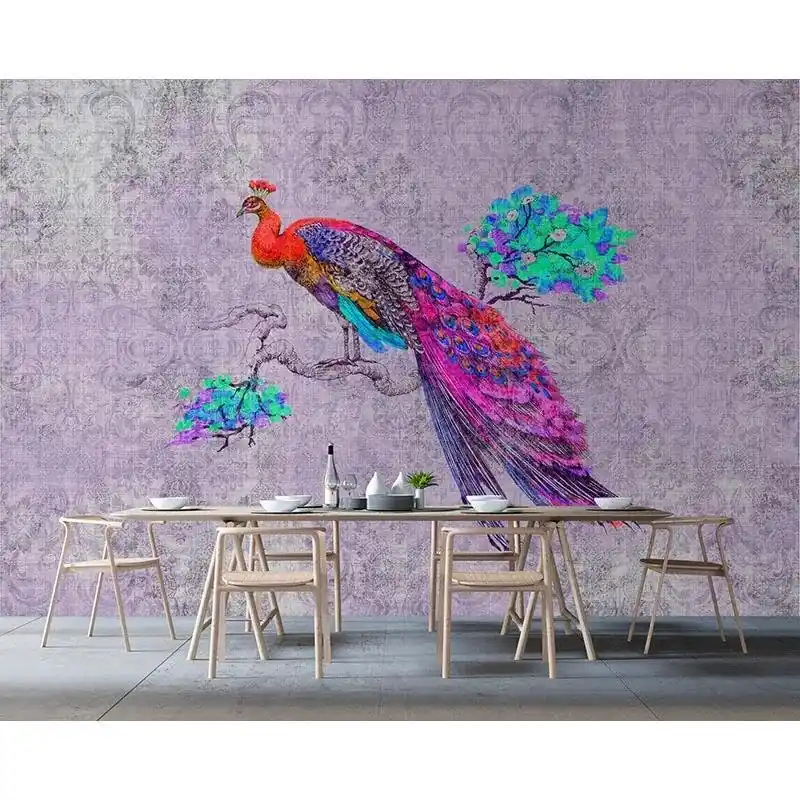 Wochenendangebot Digitaldruck-Tapete peacock 3 livingwalls (1025981)