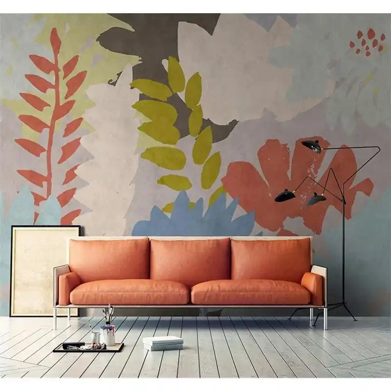 Zertifiziert Digitaldruck-Tapete Floral collage 3 livingwalls (1016549)