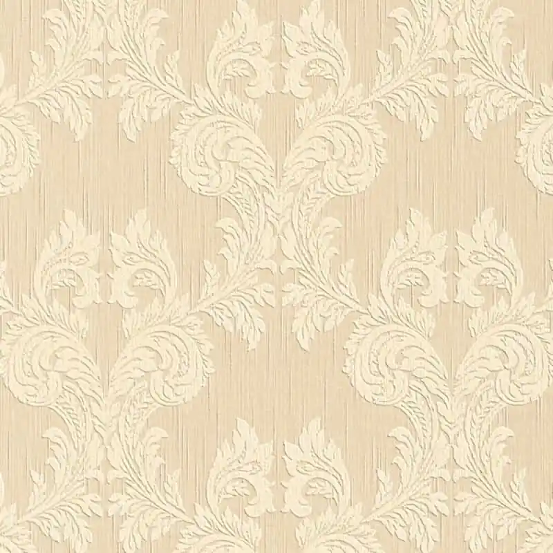 Preisknaller Tapete Gelb, Vanille Architects Paper Textiltapete (1024042)