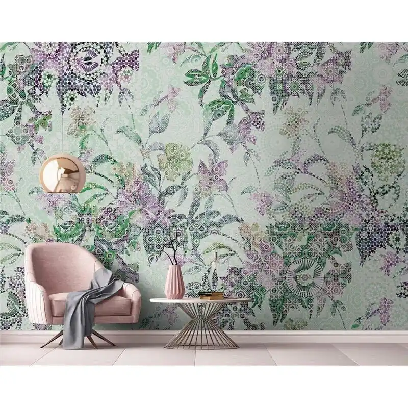 Must-Have Digitaldruck-Tapete Mosaic Leaves 2 livingwalls (1024420)