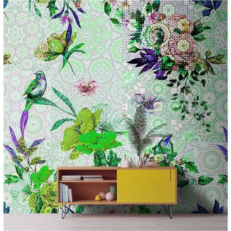Bestpreis Digitaldruck-Tapete Mosaic Garden 1 livingwalls (1024404)