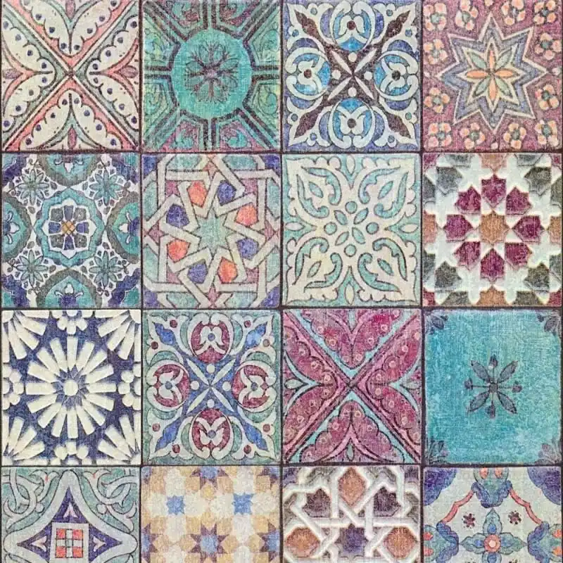 Geprüft Tapete Blau, Lila, Flieder, Rosa, Rose AS-Creation Vliestapete (1020634)